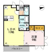 モンサンオールの間取り画像