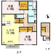 スカイヒルズ (2)の間取り画像
