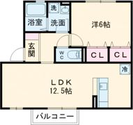 エスペランサ大刀洗Ⅱの間取り画像