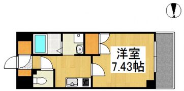 ジュネス天領Ⅱの間取り画像