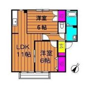 ソレジオ浜中 Aの間取り画像