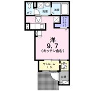 コントレイル Bの間取り画像