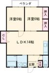 ラ・メゾン山口Ⅱの間取り画像
