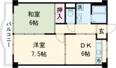 ハイツハピィバリーI南棟の間取り画像