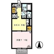 リバーサイド33の間取り画像