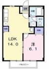 コーポ竹内Ⅰの間取り画像