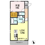 ウィルハイツ福井の間取り画像