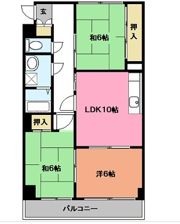 アビタシオンOHNOの間取り画像