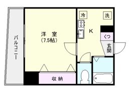アーバンライフ東邦ビルの間取り画像