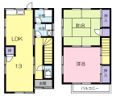 仁井栗原貸戸建住宅 Aの間取り画像