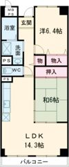 サンクラッソ神戸大開通stasion frontの間取り画像