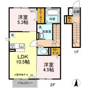 シャルマンの間取り画像