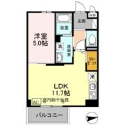 グリーンアベニューの間取り画像