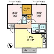 セジュール サラの間取り画像