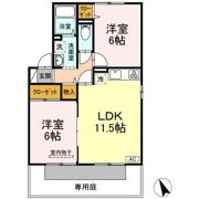 グランディール B棟の間取り画像