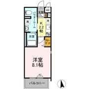 フォレスタ岡山医大南の間取り画像