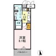 フォレスタ岡山医大南の間取り画像