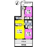 ウィンズ乙金の間取り画像