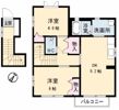 シャーメゾン江崎の間取り画像