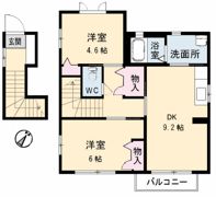 シャーメゾン江崎の間取り画像