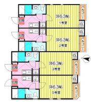 ピュア香椎伍番館の間取り画像