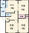 マドンナB棟の間取り画像