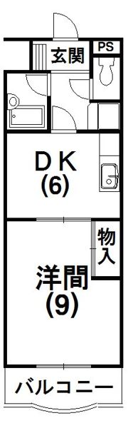 ハイムコターナの間取り画像