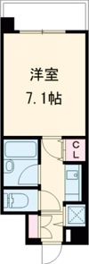 ネオハイツ佐世保の間取り画像