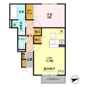 ボヌールロードの間取り画像