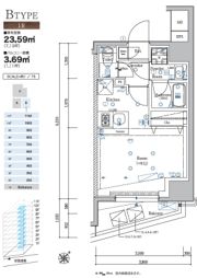 SYFORME YOKOHAMA-HIRANUMABASHIの間取り画像