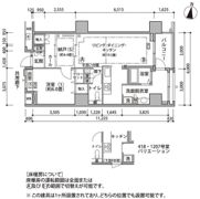東雲キャナルコートCODAN18号棟の間取り画像