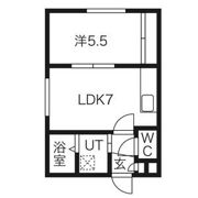 アイアール東札幌 IIIの間取り画像