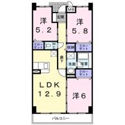 アスティ ヴィータBの間取り画像