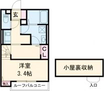 ブランシェ三萩野の間取り画像