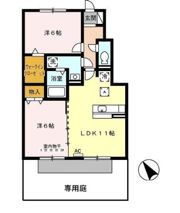 レヴェール Bの間取り画像