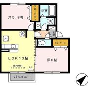 Trois Jours Ⅱの間取り画像