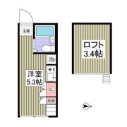 フラット中野の間取り画像