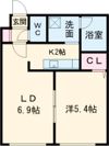 ブランノワール本郷通の間取り画像
