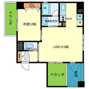 ミラージュにおの浜の間取り画像