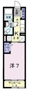 ディアコート河西の間取り画像
