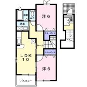 イーストカーサBの間取り画像