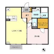 ウィルモアちひろの間取り画像