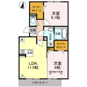 匠乃館 Cの間取り画像