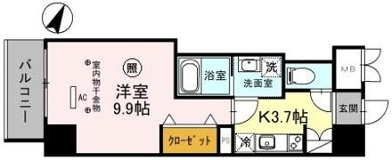 グレースクレスト八潮の間取り画像