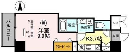 グレースクレスト八潮の間取り画像