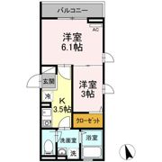 グランメール聖蹟の間取り画像