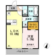 カノン上近江の間取り画像
