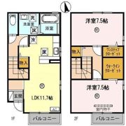 フルールの間取り画像