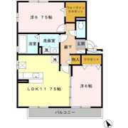 リビングタウン阿倉川 Bの間取り画像