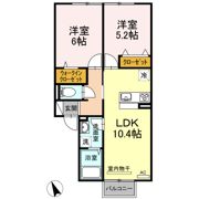カリーノひなの間取り画像